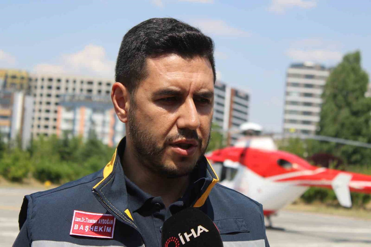 İL AMBULANS SERVİSİ BAŞHEKİMİ UZMAN DOKTOR TUNAHAN AYDOĞAN; "87 BİN VATANDAŞIMIZA HASTANE ÖNCESİ...