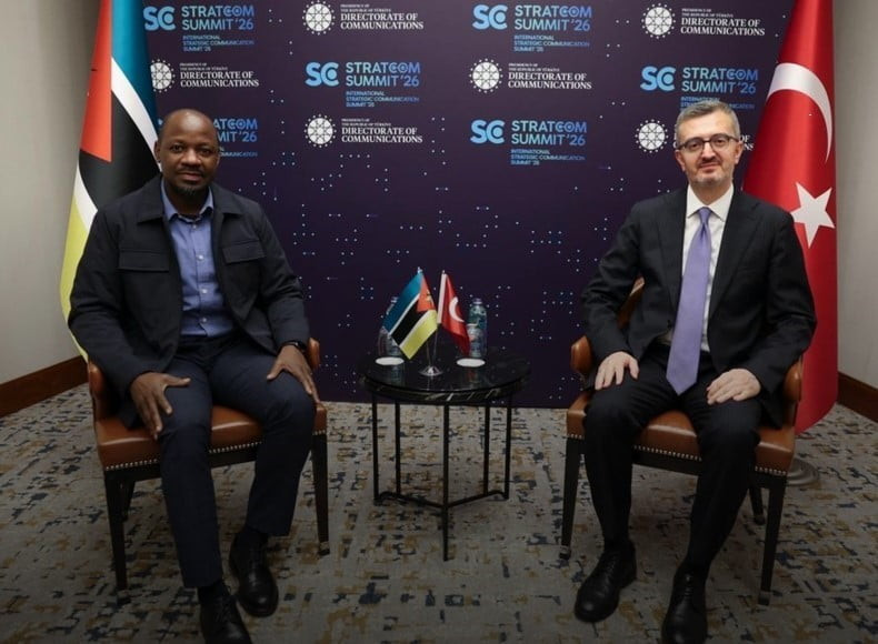 İLETİŞİM BAŞKANI DURAN, MOZAMBİK DEVLET İDARESİ VE KAMU HİZMETLERİ BAKANI VE HÜKÜMET SÖZCÜSÜ...