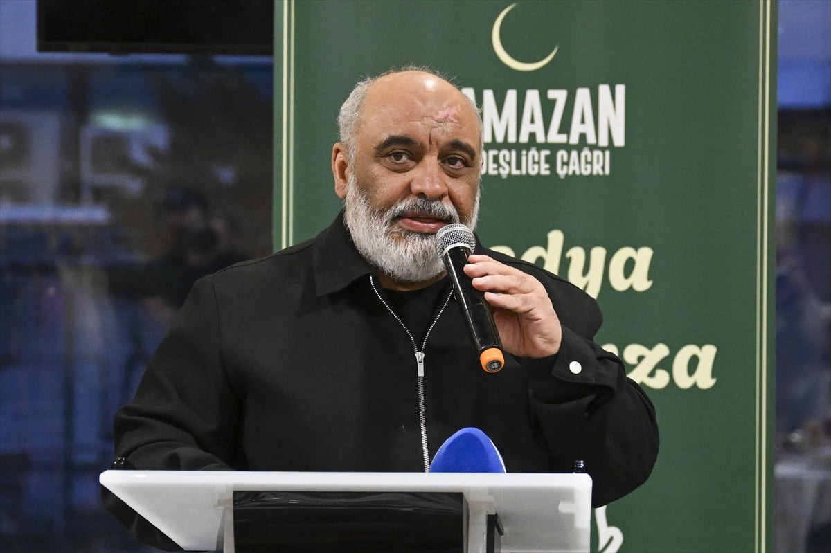 İnsan Hak ve Hürriyetleri (İHH) İnsani Yardım Vakfı, İstanbul'daki basın mensuplarına yönelik...