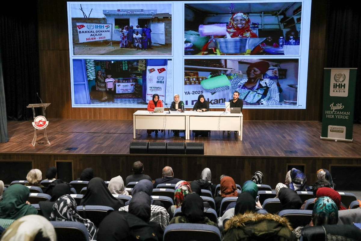 İnsan Hak ve Hürriyetleri (İHH) İnsani Yardım Vakfı Kadın Birimi, 2025 boyunca Türkiye'de ve...