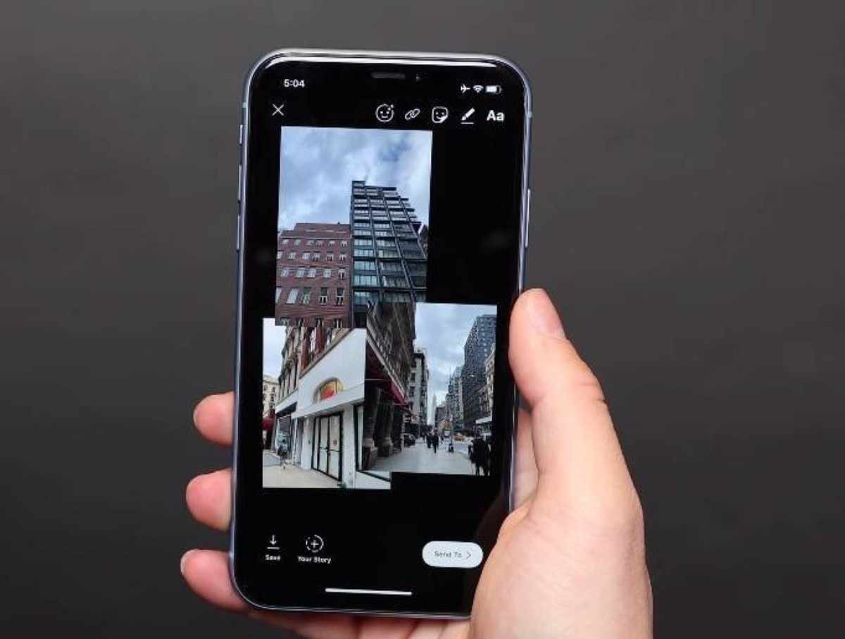 Instagram hikayeye birden fazla fotoğraf ekleme
