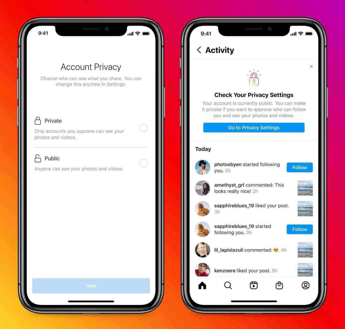 Instagram Privacy Checks