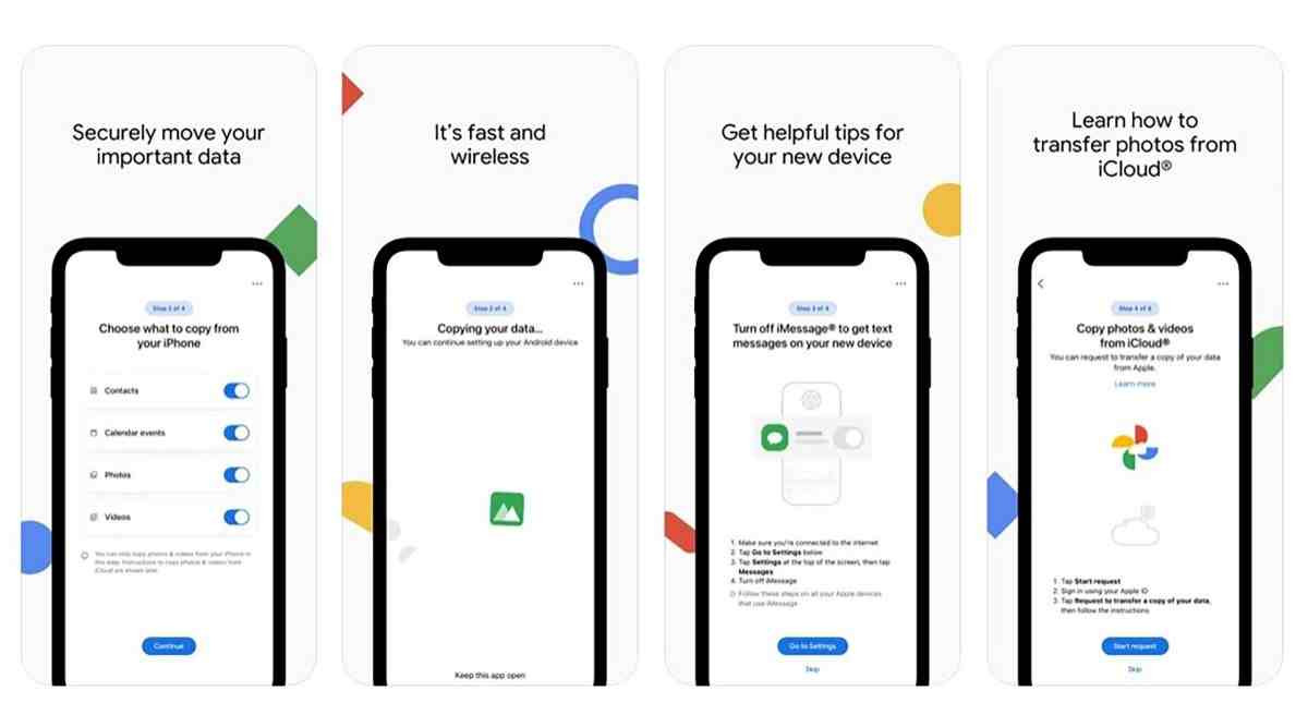 IOS'tan Android'e geçiş