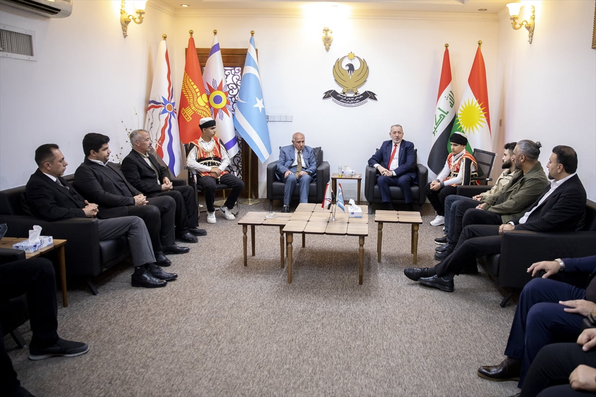 Irak'ın Erbil kentinde "25 Şubat Türkmen Basın Günü" dolayısıyla kutlama etkinliği düzenlendi....