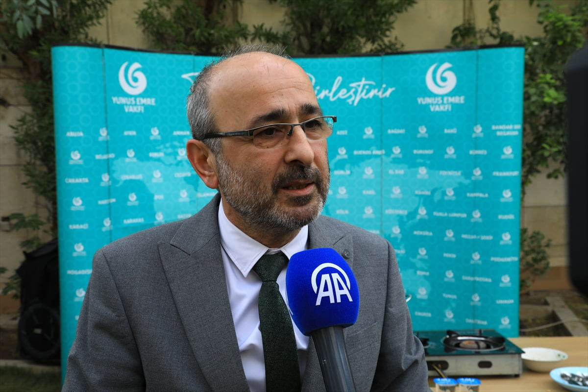 Irak’ın başkenti Bağdat’taki Yunus Emre Türk Kültür Merkezi’nde düzenlenen gastronomi etkinlikleri...