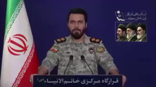 İran Devrim Muhafızları Ordusu’na (DMO) bağlı Hatemul Enbiya Merkez Karargahı Sözcüsü İbrahim...