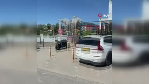 İran ordusunun İsrail'in Beit Shemesh kenti yakınlarında Eshtaol kasabasına düzenlediği füze...