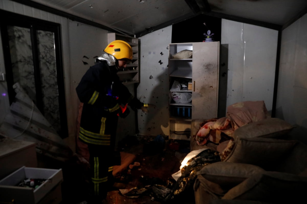  İran'ın, İsrail'e yaptığı son saldırıda ateşlediği füzenin parçasının işgal altındaki Batı...
