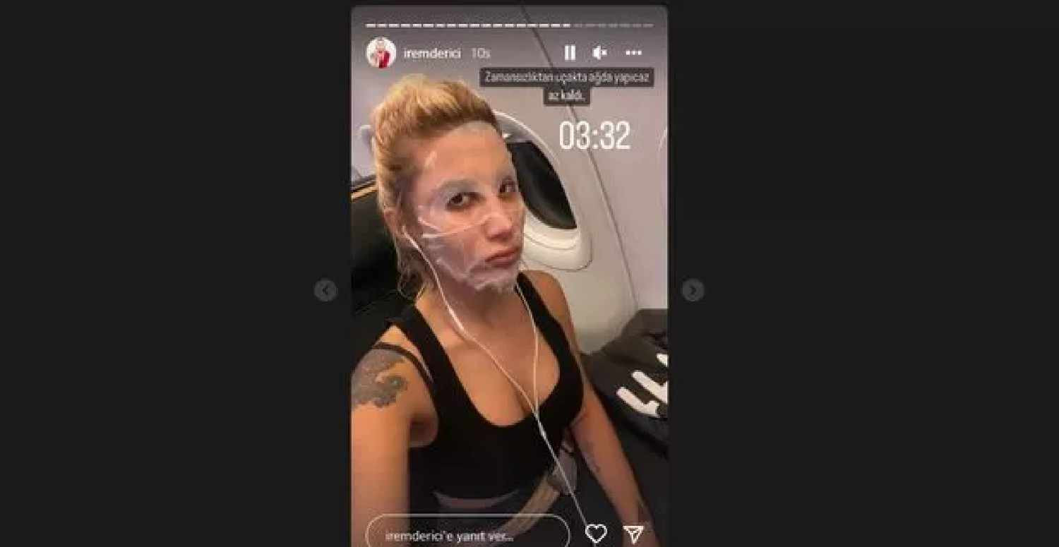 İrem Derci'den ağda paylaşımı