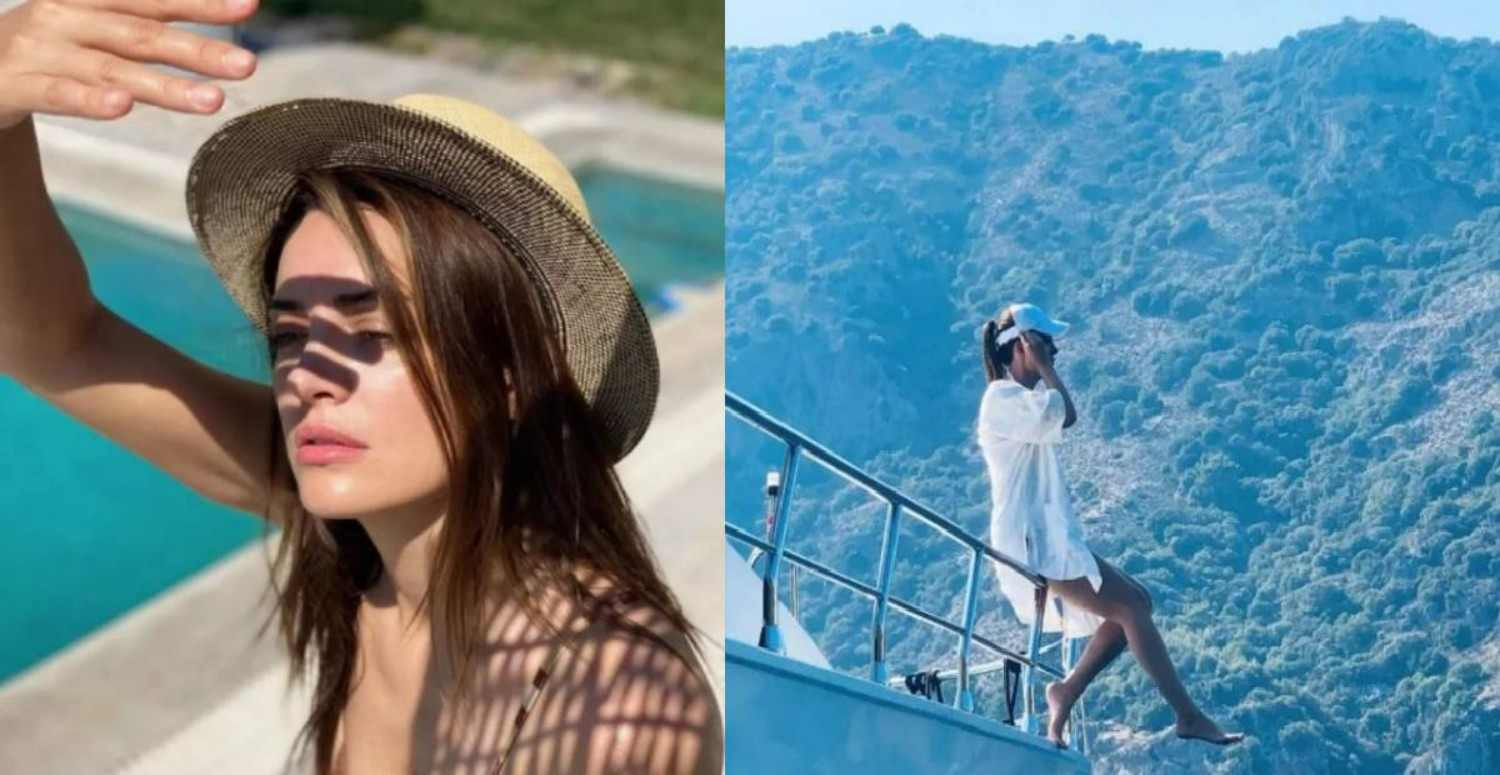 İrem Sak Tatil Paylaşımı