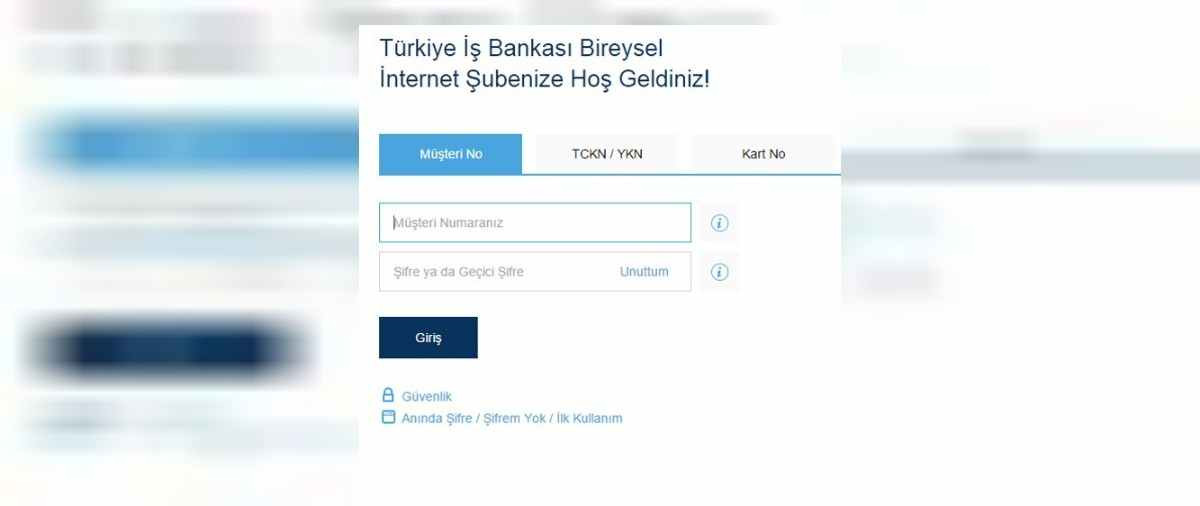 iş bankası mobil bankacılık ile bakiye sorgulama