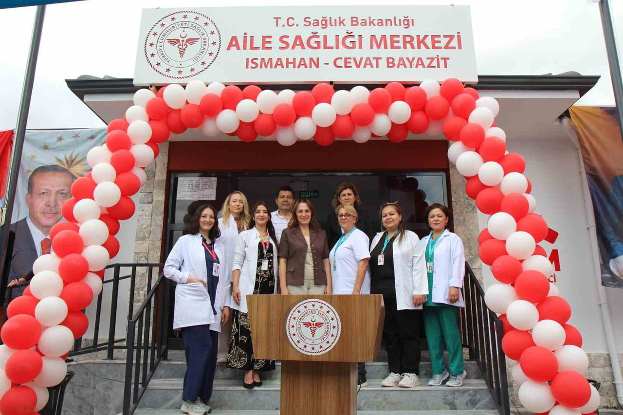 ISMAHAN-CEVAT BAYAZİT AİLE SAĞLIĞI MERKEZİ DÜZENLENEN TÖRENLE HİZMETE AÇILDI.