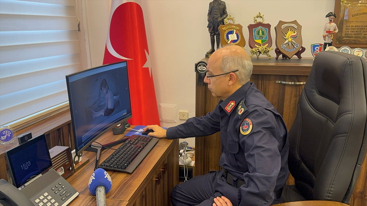 Isparta İl Jandarma Komutanı Yunus Karamanoğlu, Anadolu Ajansının (AA) gözünden 2025'e damga vuran...