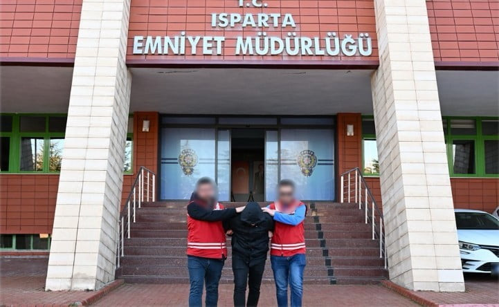 ISPARTA’DA HAKKINDA NİTELİKLİ HIRSIZLIK SUÇUNDAN KESİNLEŞMİŞ 17 YIL 5 AY HAPİS CEZASI BULUNAN...