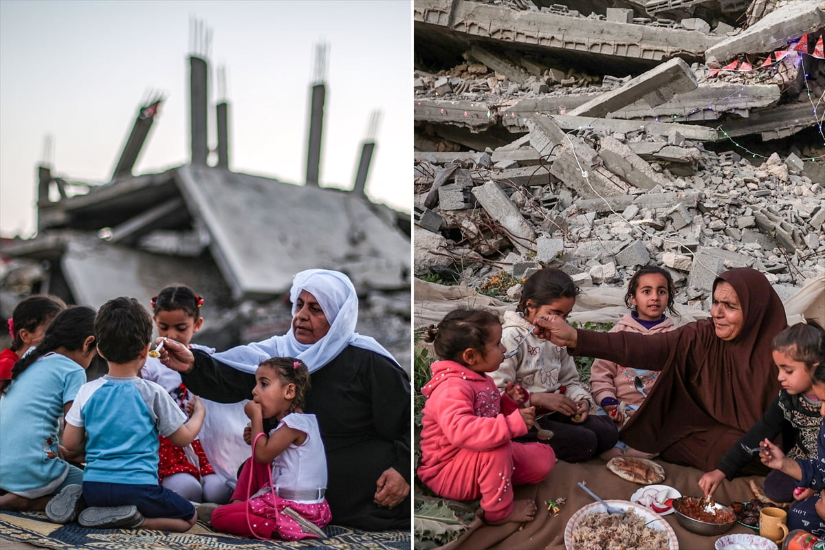 İsrail saldırıları altındaki Gazze’de Ramazan ayındaki fiziksel koşulların ve kentsel yıkımın...