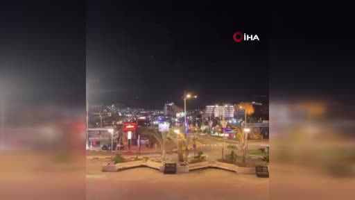 İsrail Savunma Kuvvetleri (IDF), Eilat kentinde Yemen destekli Husilere ait olduğu düşünülen bir...