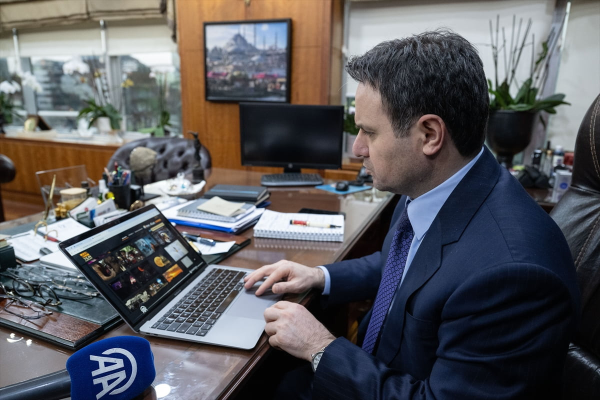 İstanbul Cumhuriyet Başsavcısı Akın Gürlek, Anadolu Ajansının (AA) gözünden 2025'e damga vuran...