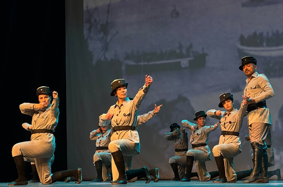 İstanbul Dans Sanat Halk Oyunları Spor Kulübü tarafından hazırlanan "Destan Yazanların Hikayesi:...