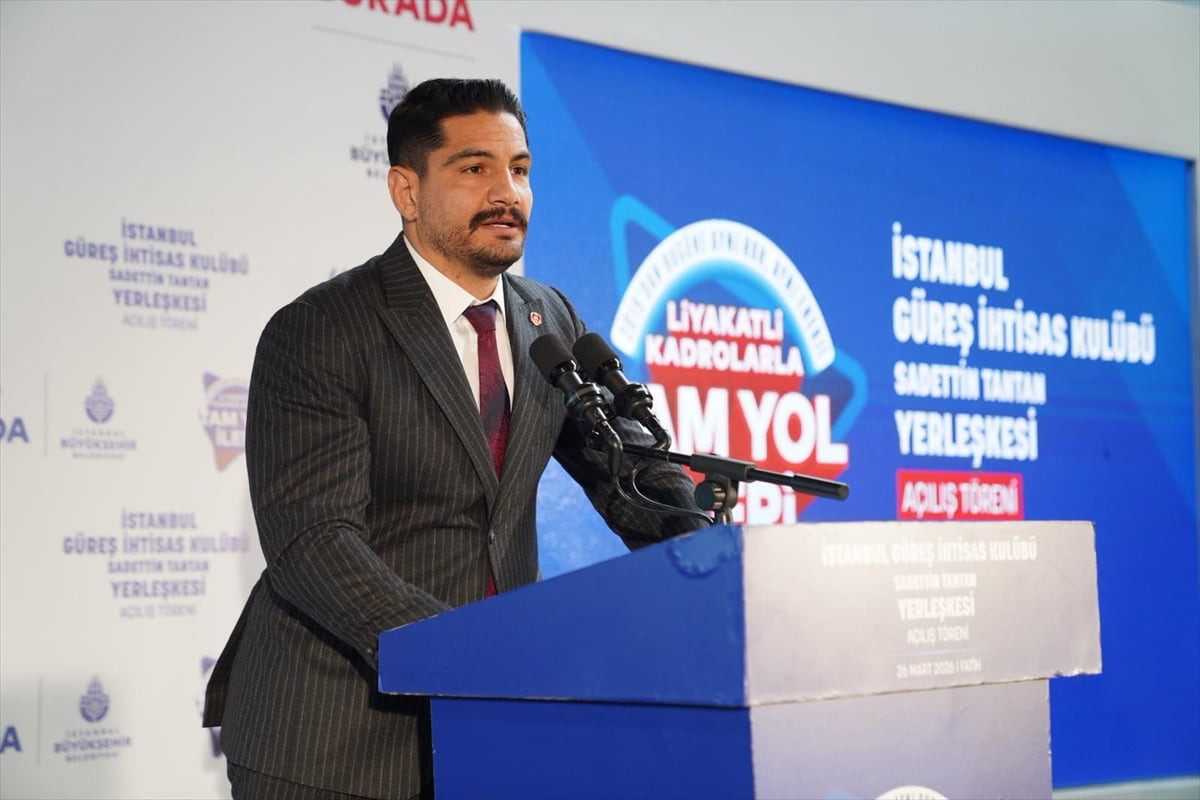 İstanbul Güreş İhtisas Kulübü'nün yenilenen Sadettin Tantan Yerleşkesi, düzenlenen törenle açıldı....