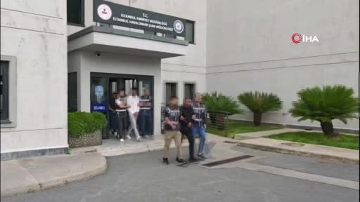İstanbul Havalimanı’ndaki hanutçulara yönelik operasyonda 12 şüpheli tutuklandı