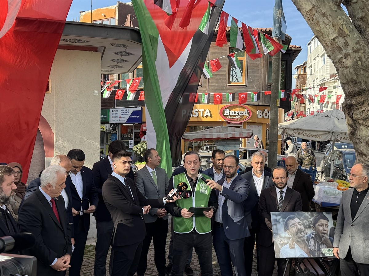 İstanbul Sarıyer'de, İnsan Hak ve Hürriyetleri (İHH) İnsani Yardım Vakfı öncülüğünde yürütülen...