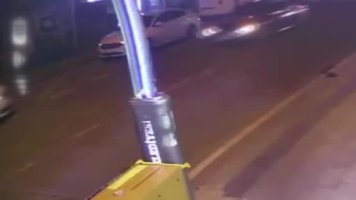 İstanbul'daki saldırıda kullanılan aracın kiralama şirketinden ayrıldığı anlar kamerada