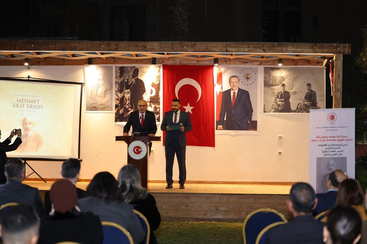 İstiklal Marşı’nın yazarı Mehmet Akif Ersoy, vefatının 89. yılında Türkiye’nin Kahire...