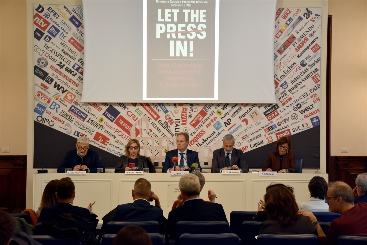 İtalya Ulusal Basın Federasyonu (FNSI), İtalyan Gazeteciler Birliği Ulusal Konseyi (ODG) ile Orta...