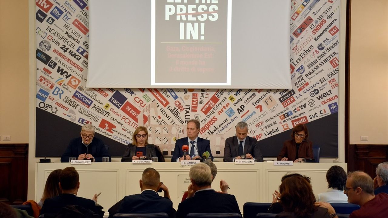 İtalyan Basın Kuruluşlarından Gazze İçin Çağrı