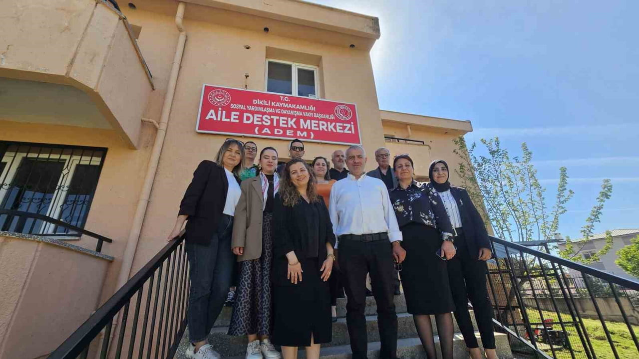 İZMİR'DE DİKİLİ KAYMAKAMLIĞI BÜNYESİNDEKİ AİLE DESTEK MERKEZİ'NDE KADINLARA YÖNELİK ÜCRETSİZ...