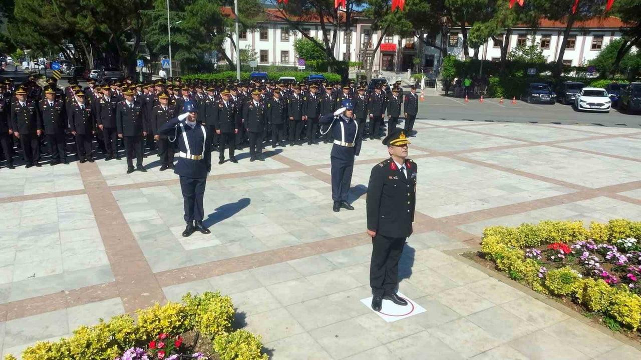 JANDARMA GENEL KOMUTANLIĞI'NIN 187. KURULUŞ YIL DÖNÜMÜ MUĞLA'DA TÖRENLE KUTLANDI