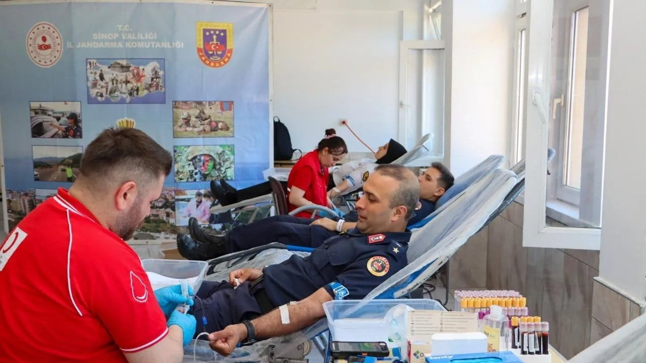 JANDARMA TEŞKİLATININ 187'NCİ KURULUŞ YIL DÖNÜMÜ ETKİNLİKLERİ KAPSAMINDA SİNOP İL JANDARMA...