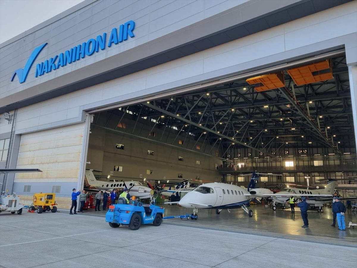 Japonya merkezli Nakanihon Air, Baykar'ın sahip olduğu Piaggio Aerospace'ten ilk P.180 Avanti EVO...