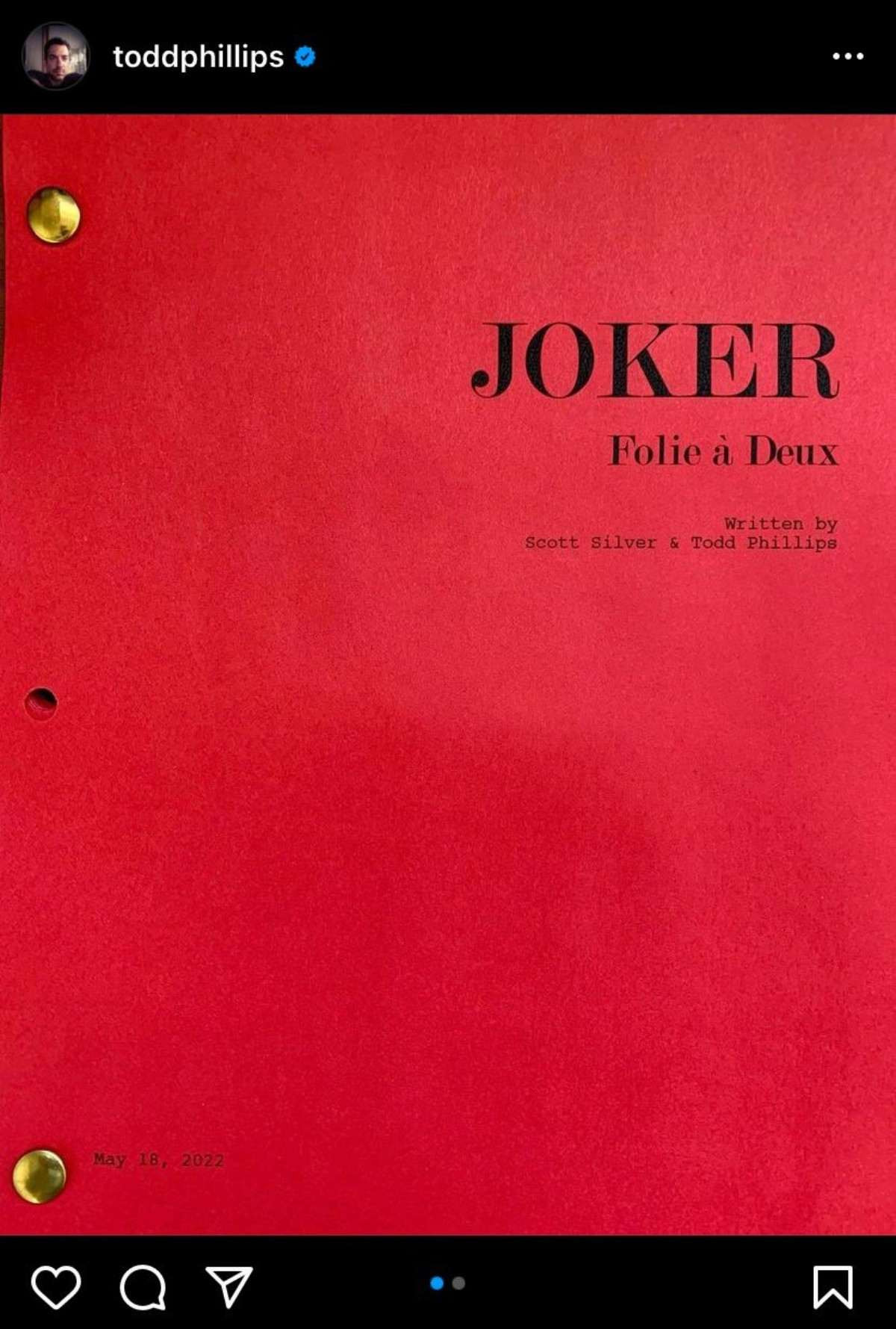 Joker devam filmi geliyor