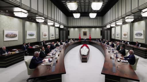 Kabine Toplantısı Cumhurbaşkanı Erdoğan başkanlığında başladı
