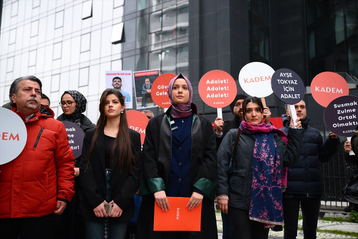 Kadın ve Demokrasi Vakfı (KADEM), Ayşe Tokyaz cinayetine ilişkin davanın Küçükçekmece 2. Ağır Ceza...