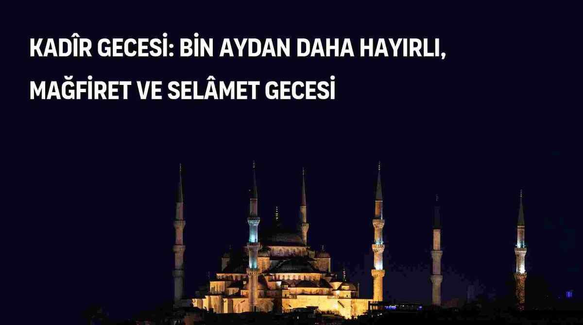 Kadir gecesi için mesajlar