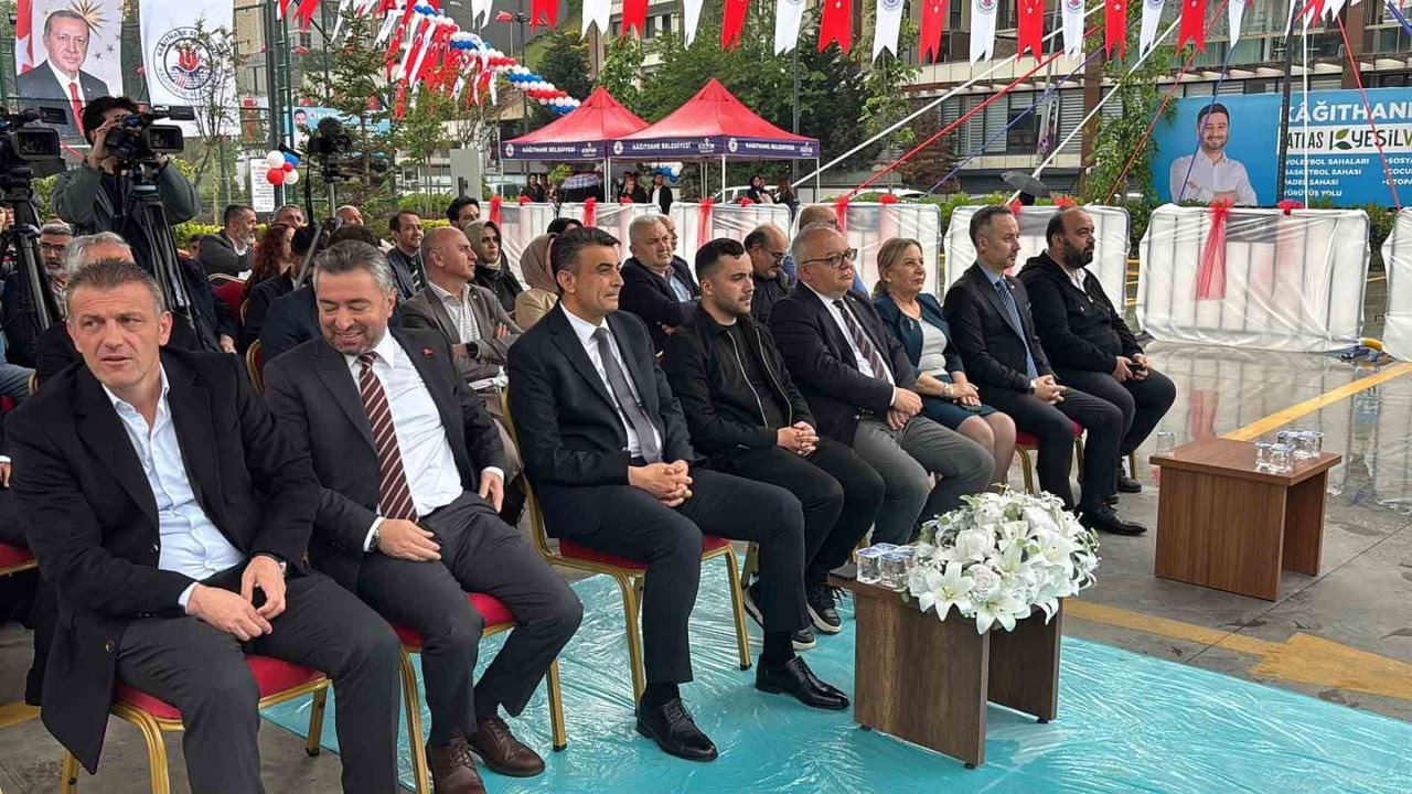 KAĞITHANE BELEDİYESİ TARAFINDAN YEŞİL VADİ 4. ETAP PROJESİNİN AÇILIŞ TÖRENİ...