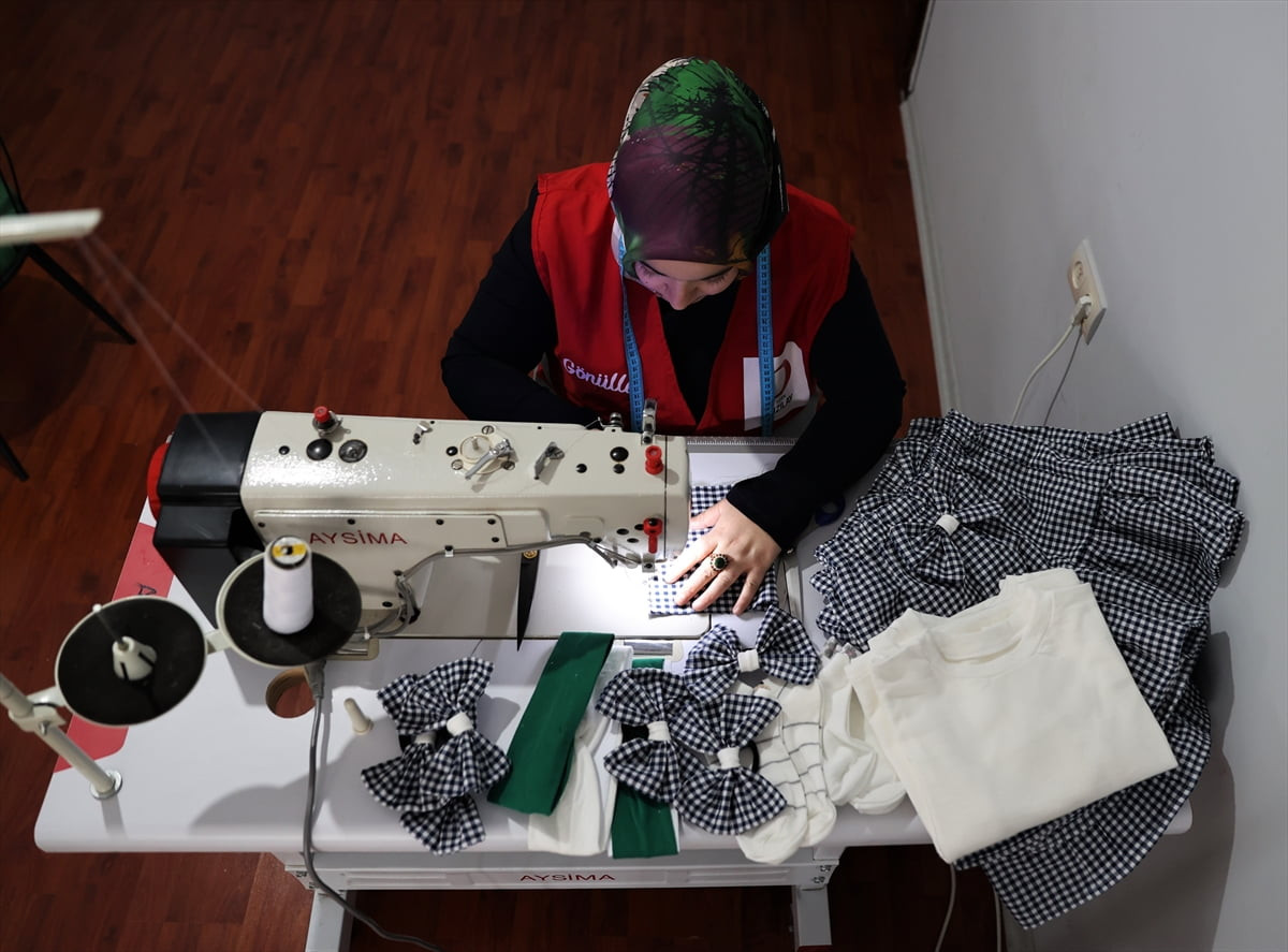 Kahramanmaraş merkezli 6 Şubat 2023'teki depremlerin ardından Malatya'dan Mardin'e gelen Gülizar...