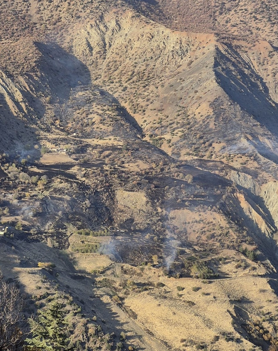 Kahramanmaraş'ın Ekinözü ilçesinde ormanlık alanda çıkan yangına müdahale ediliyor.