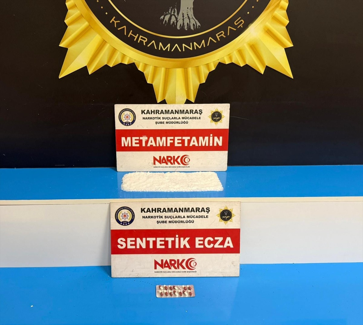 Kahramanmaraş'ta düzenlenen uyuşturucu operasyonunda gözaltına alınan 2 şüpheli tutuklandı....