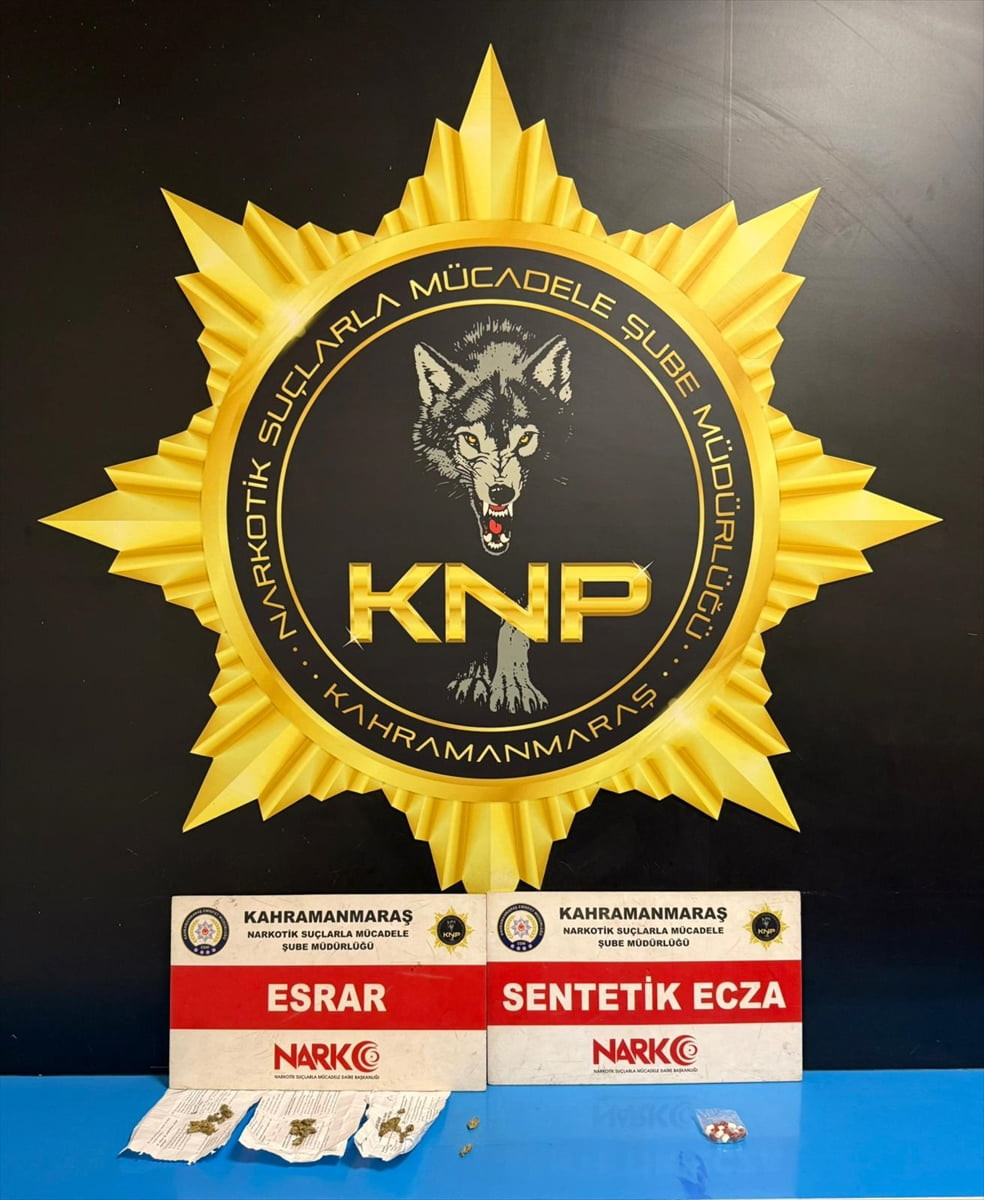 Kahramanmaraş'ta uyuşturucu operasyonunda gözaltına alınan 5 şüpheliden 4'ü tutuklandı. Ekipler...