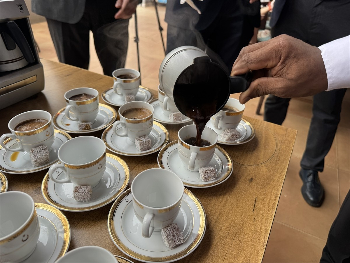 Kamerun'un başkenti Yaounde'de, Dünya Türk Kahvesi Günü kapsamında etkinlik düzenlendi....