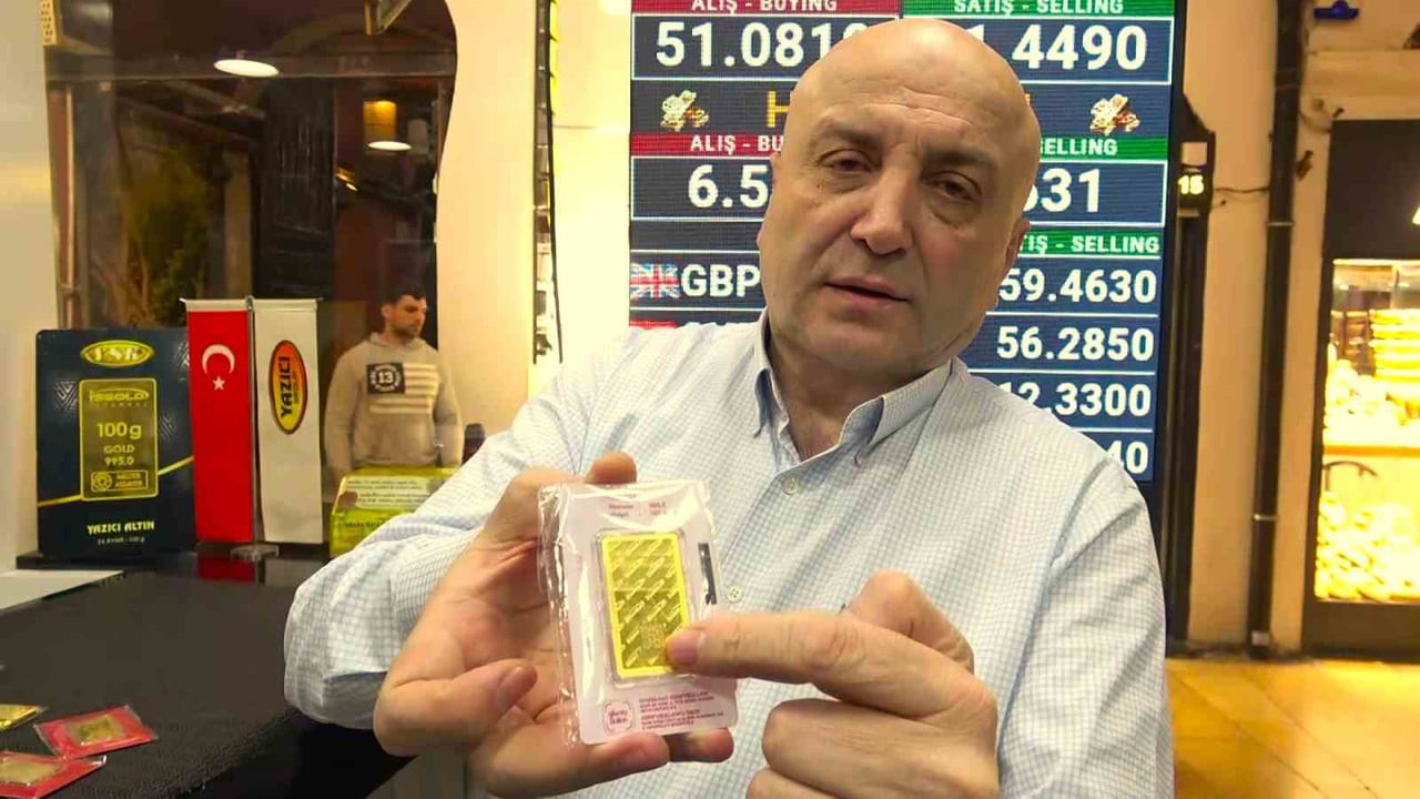 KAPALIÇARŞI KAT MALİKLERİ YÖNETİM KURULU BAŞKANI İLHAMİ YAZICI, PİYASADAKİ GRAM ALTINLARIN...