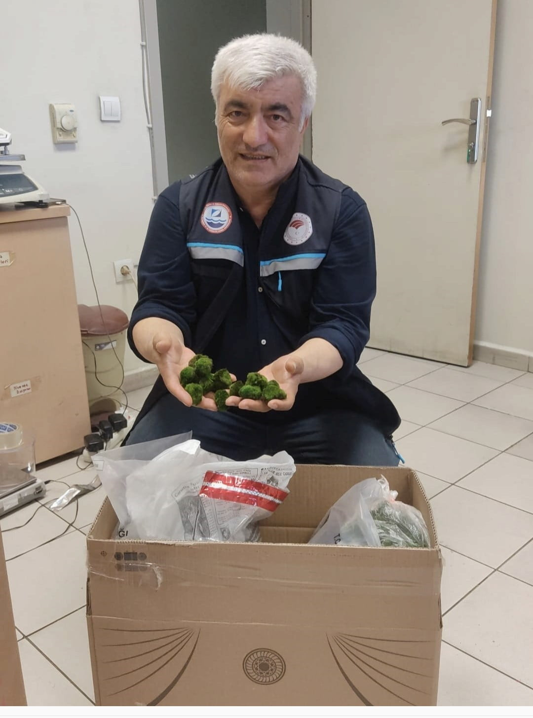 KAPIKULE SINUR KAPISINDA YEŞİL ALG KAÇAKÇILARINA 474 BİN 55 TL CEZA