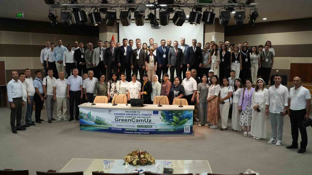 KARABÜK ÜNİVERSİTESİ (KBÜ), AVRUPA BİRLİĞİ ERASMUS+ PROGRAMI KAPSAMINDA YÜRÜTÜLEN GREENCAMUZ...