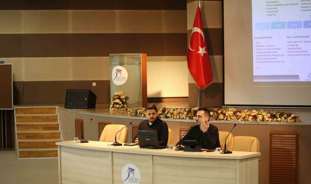 KARABÜK ÜNİVERSİTESİ'NDE (KBÜ) DÜZENLENEN "GİRİŞİMCİLİK VE İNOVASYON ZİRVESİ 2", MÜHENDİSLİK...