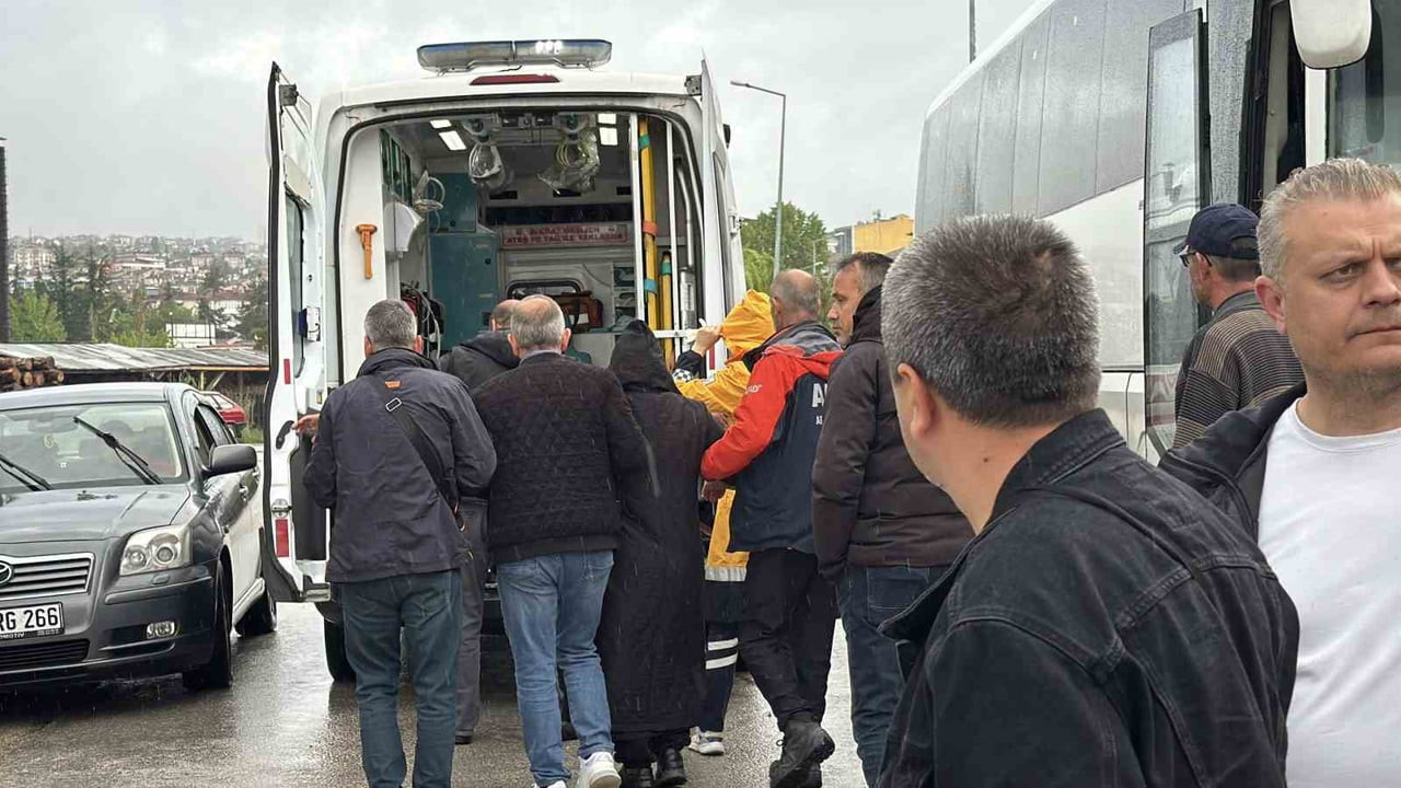 KARABÜK’ÜN SAFRANBOLU İLÇESİNDE ŞEHİT AİLELERİNİN KONAKLADIĞI OTELDE MEYDANA GELEN DOĞAL GAZ...