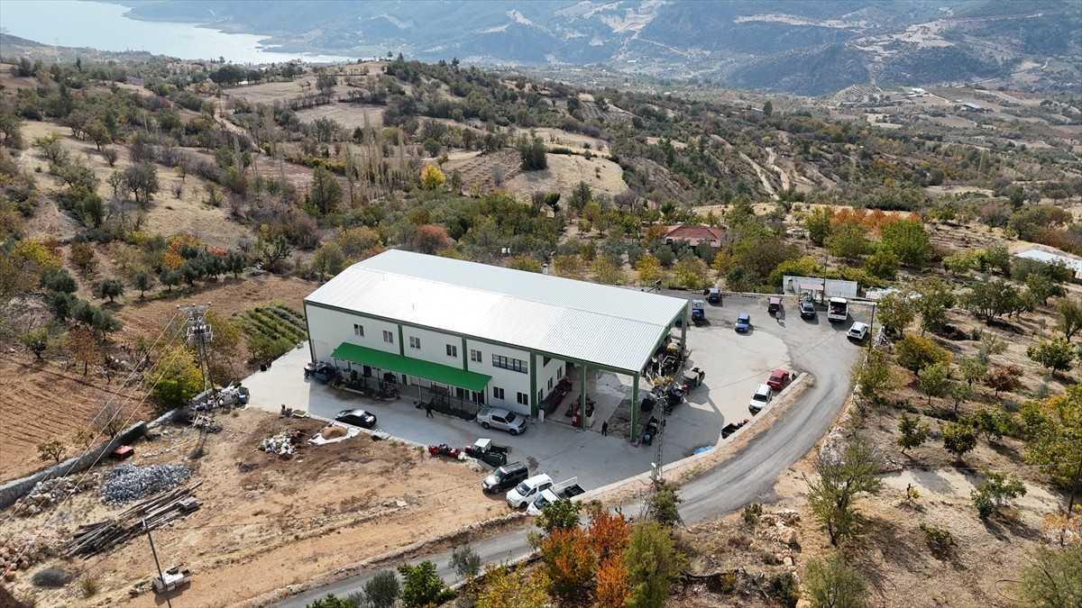 Karaman'ın Ermenek ilçesi Güneyyurt beldesinde Tarım ve Kırsal Kalkınmayı Destekleme Kurumundan...