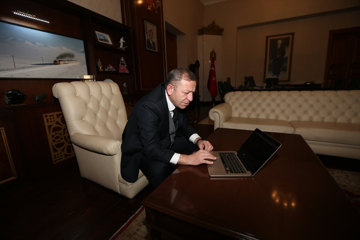 Kars Valisi Ziya Polat, Anadolu Ajansının (AA) gözünden 2025'e damga vuran olaylara ait...